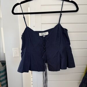 Sea Dark Blue Camisole Top